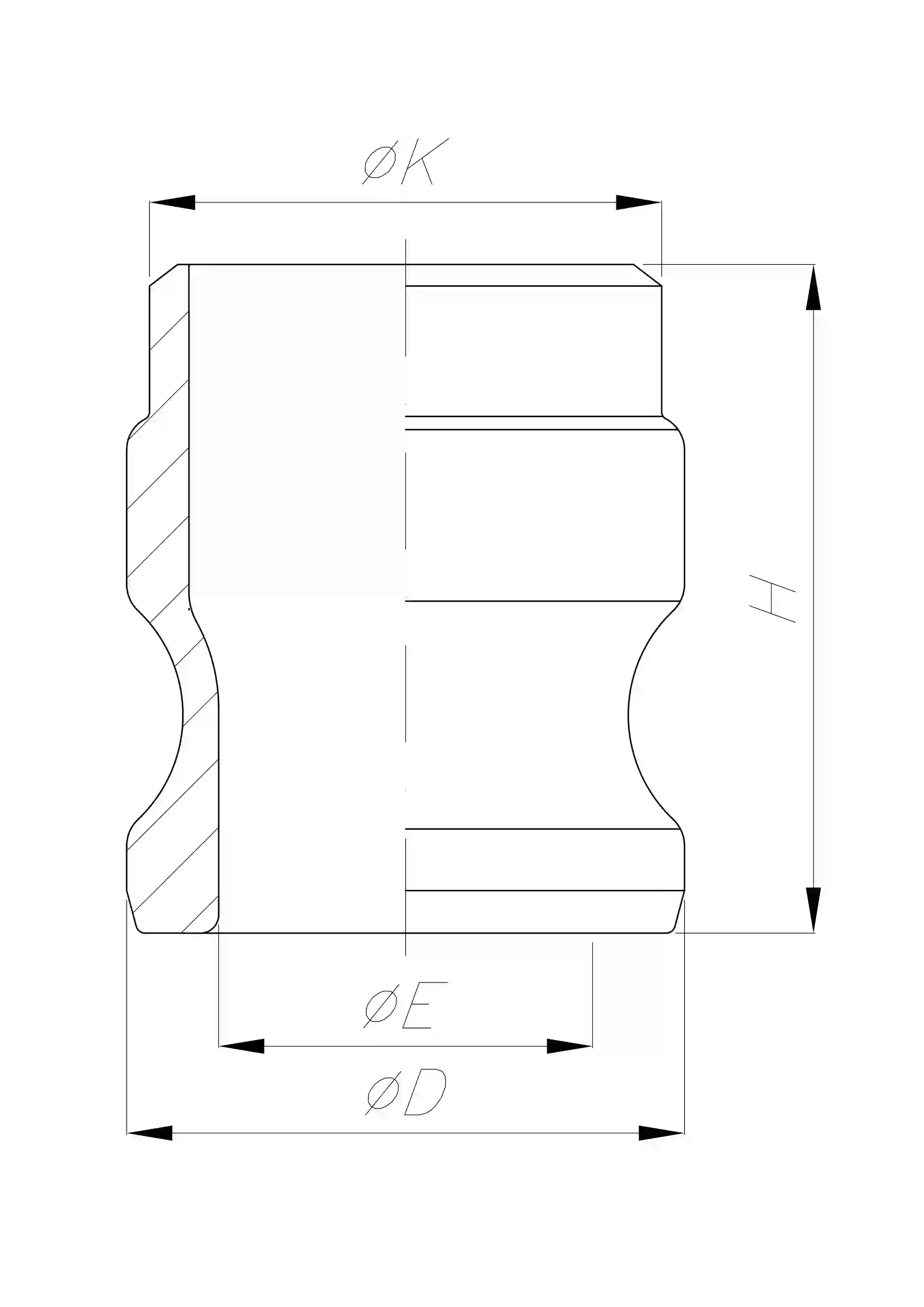 Adaptor for Butt Weld